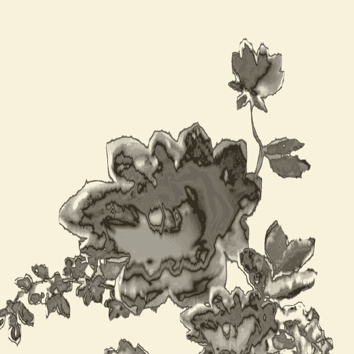 Part Two Almera Shirt In Smokey Olive Shadow Flower