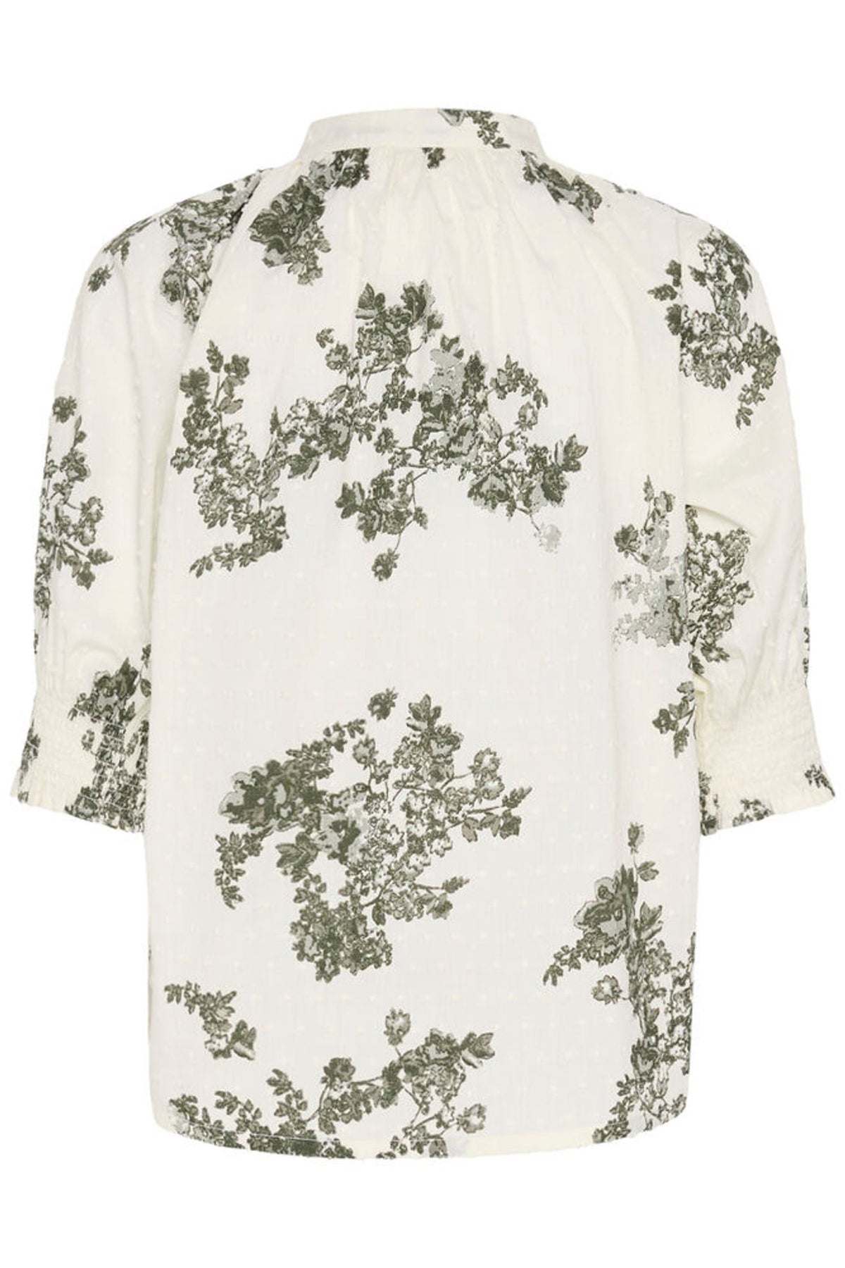 Part Two Almera Shirt In Smokey Olive Shadow Flower