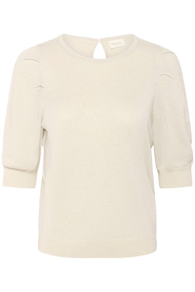 Part Two Varaia Pullover In Whitecap Gray With Lurex