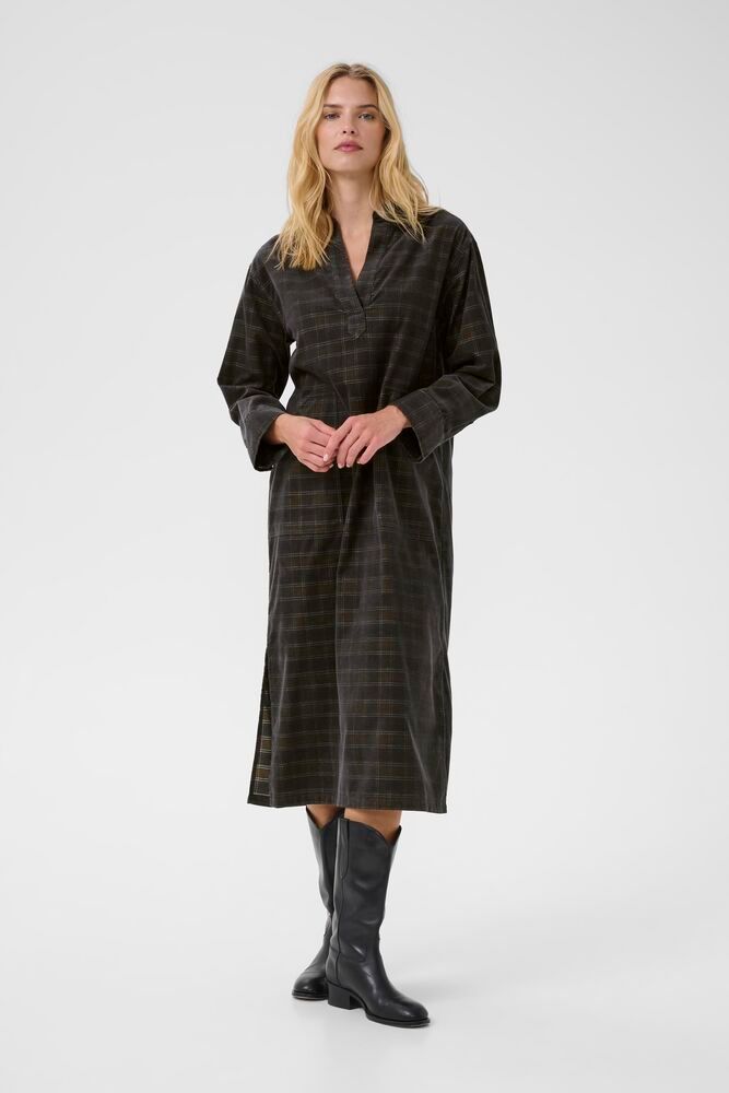 Part Two Lolla Dress In Tarmac Check