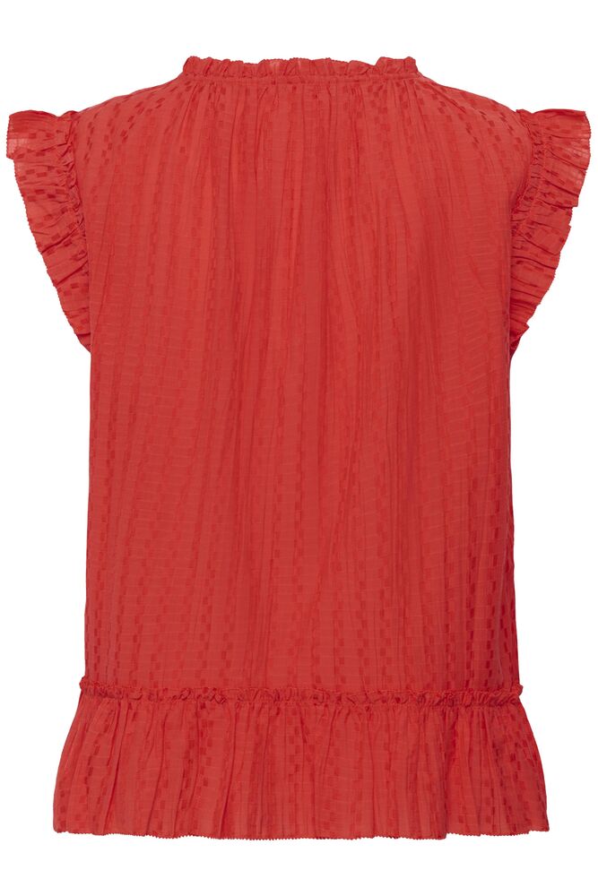 Part Two Aneka Blouse In Poppy Red