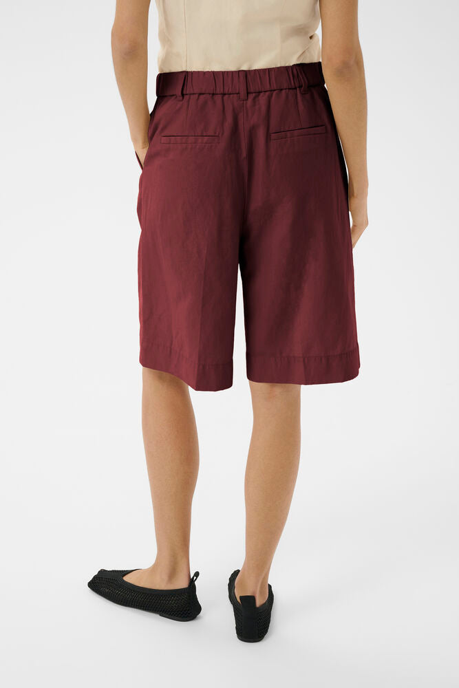 Part Two Beatriz Shorts In Burnt Russet