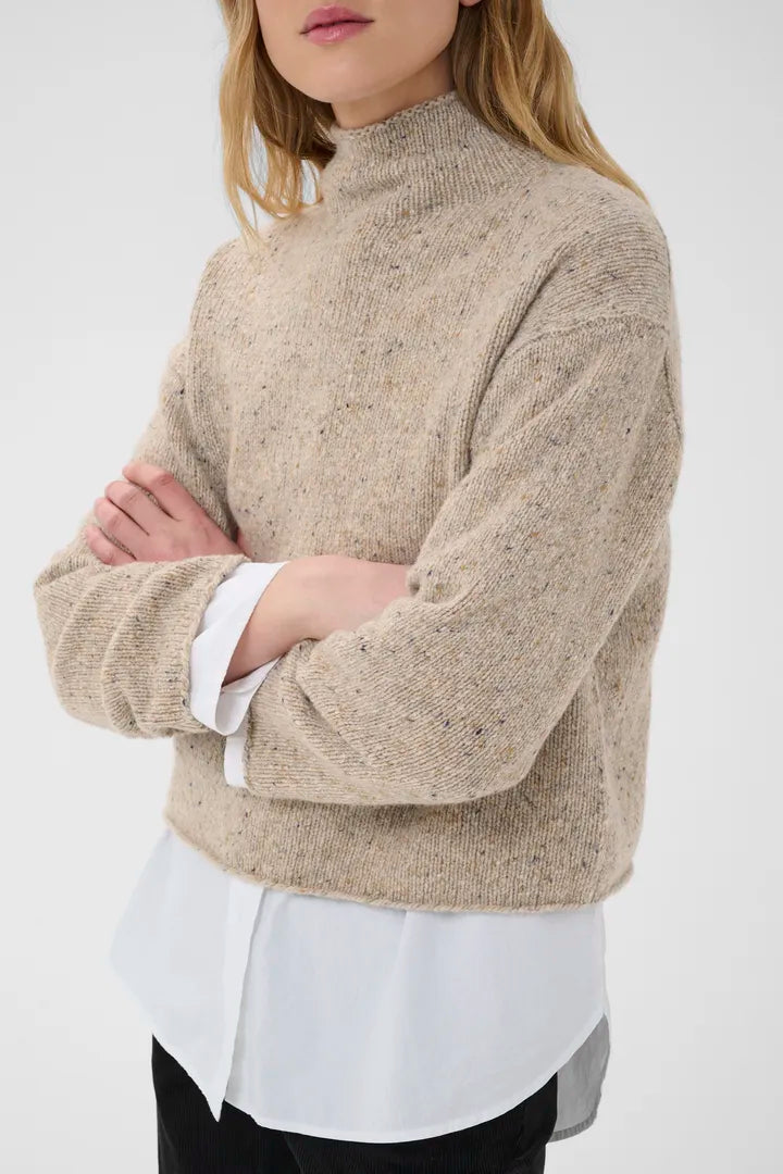 Part Two Chanelly Pullover In Neutral Nepse
