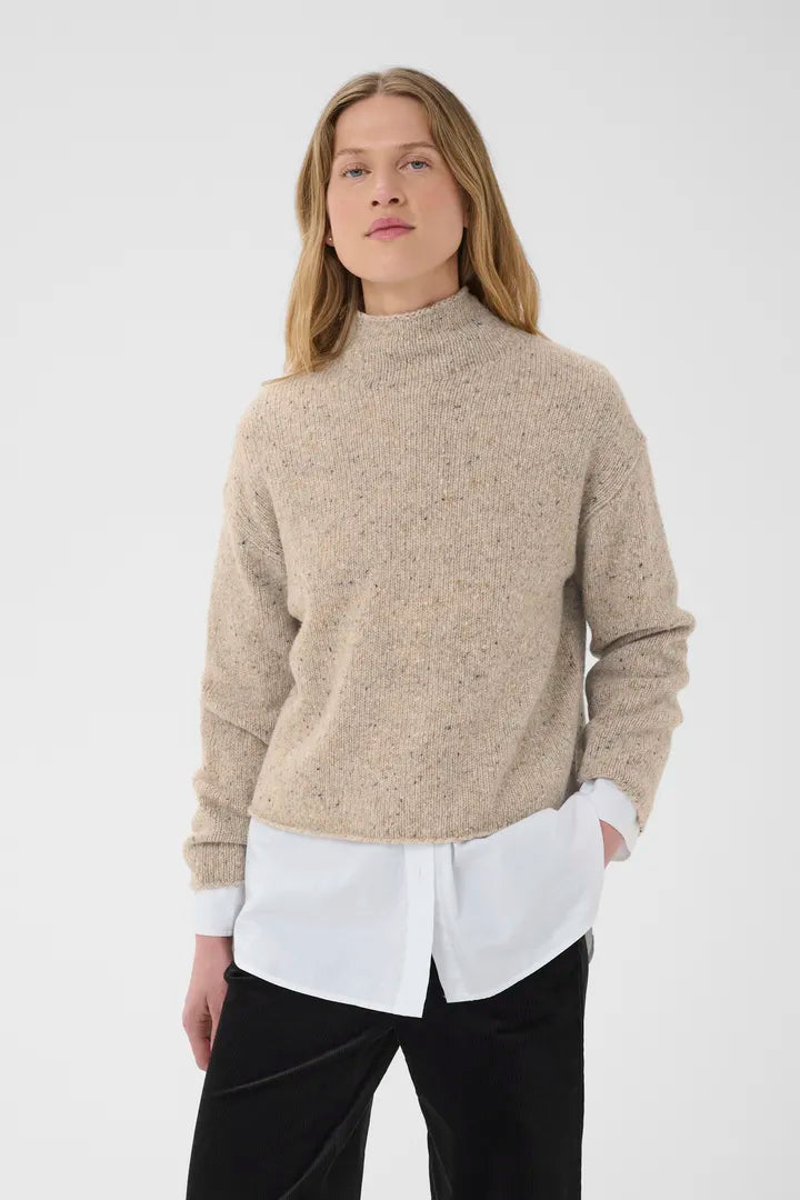 Part Two Chanelly Pullover In Neutral Nepse