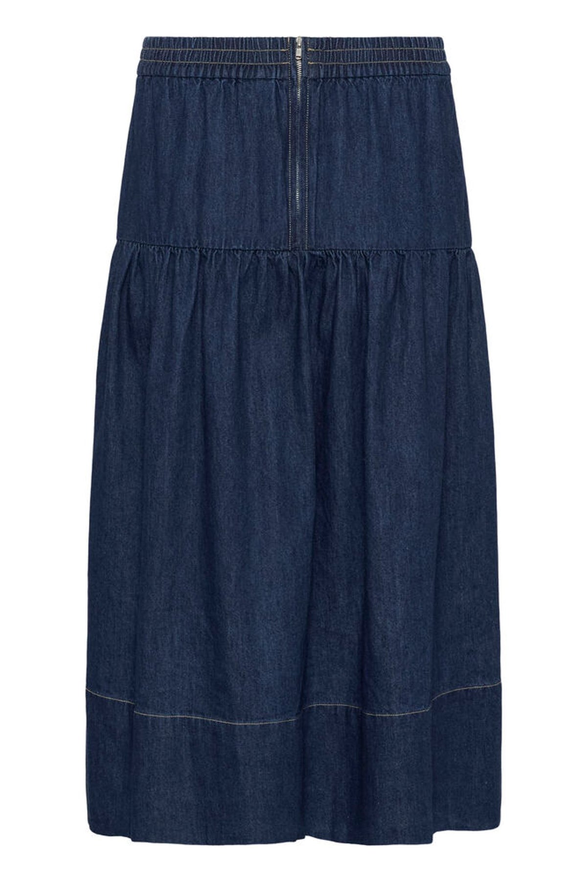 Part Two Nellia Skirt In Dark Blue Denim