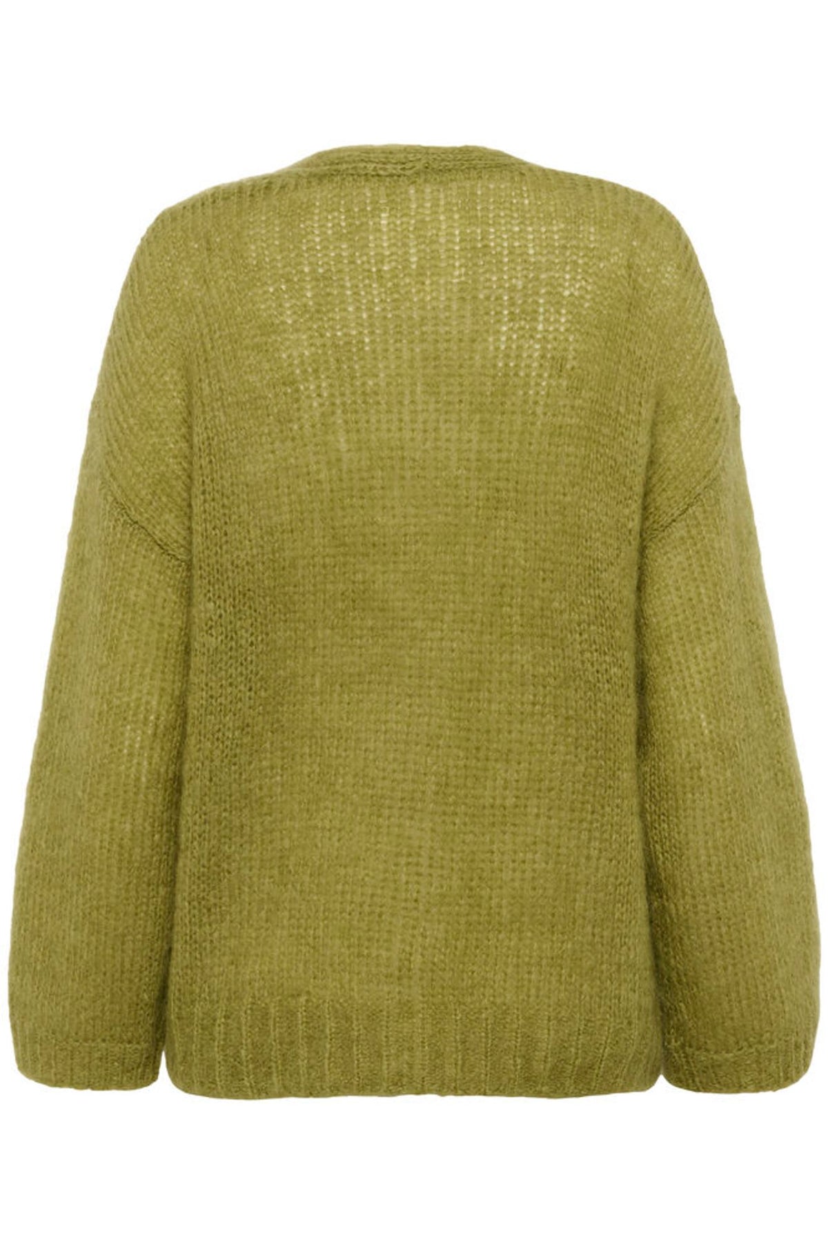 Part Two Rastina Cardigan In Green Olive