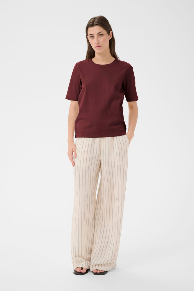 Part Two Ranta T-Shirt In Burnt Russet
