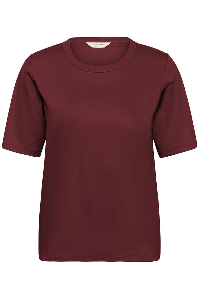 Part Two Ranta T-Shirt In Burnt Russet