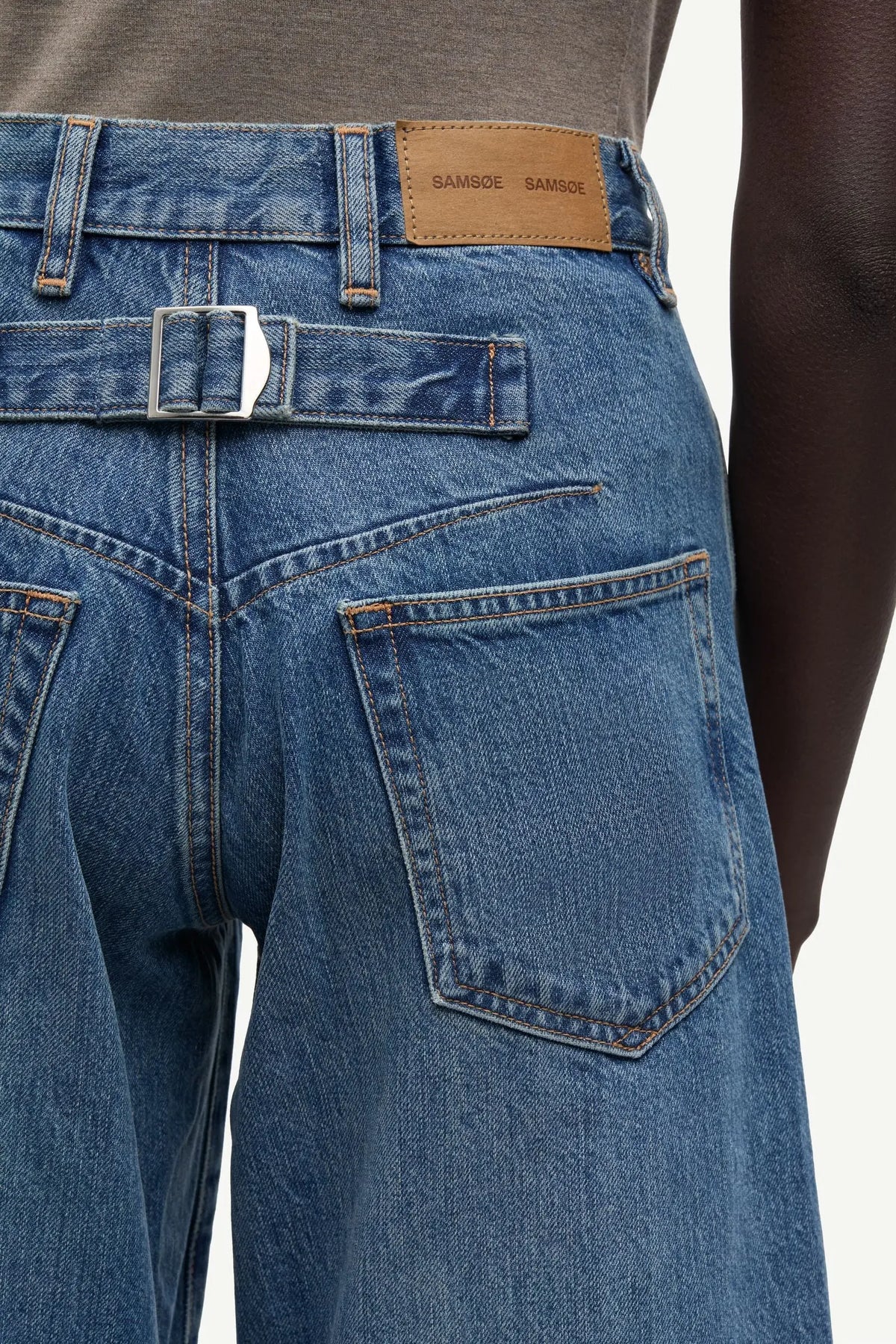 Samsoe Sharpo Jeans In Sephia Blue