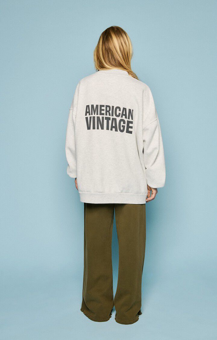 American Vintage 20 Year Sweatshirt in Grey