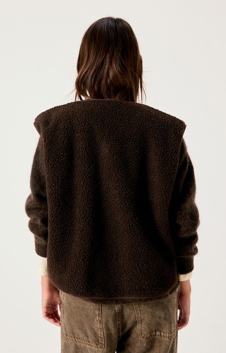 American Vintage Hoktown Vest in Marronnier