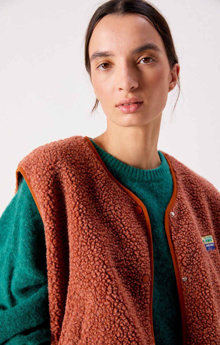 American Vintage Hoktown Vest in Terre Cuite