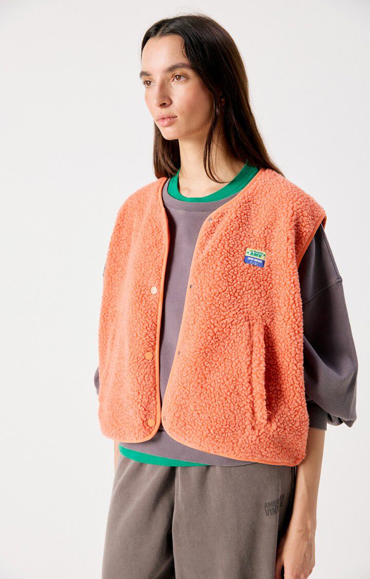 American Vintage Hoktown Vest in Sunset Chine