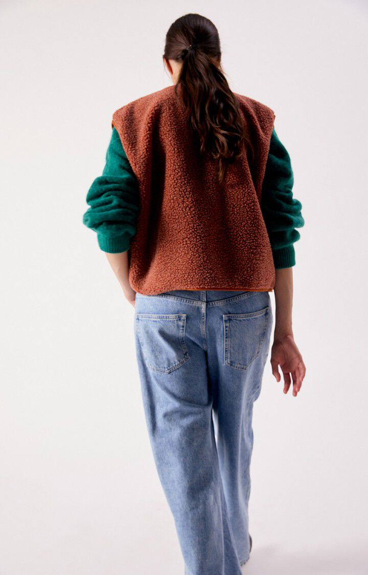 American Vintage Hoktown Vest in Terre Cuite
