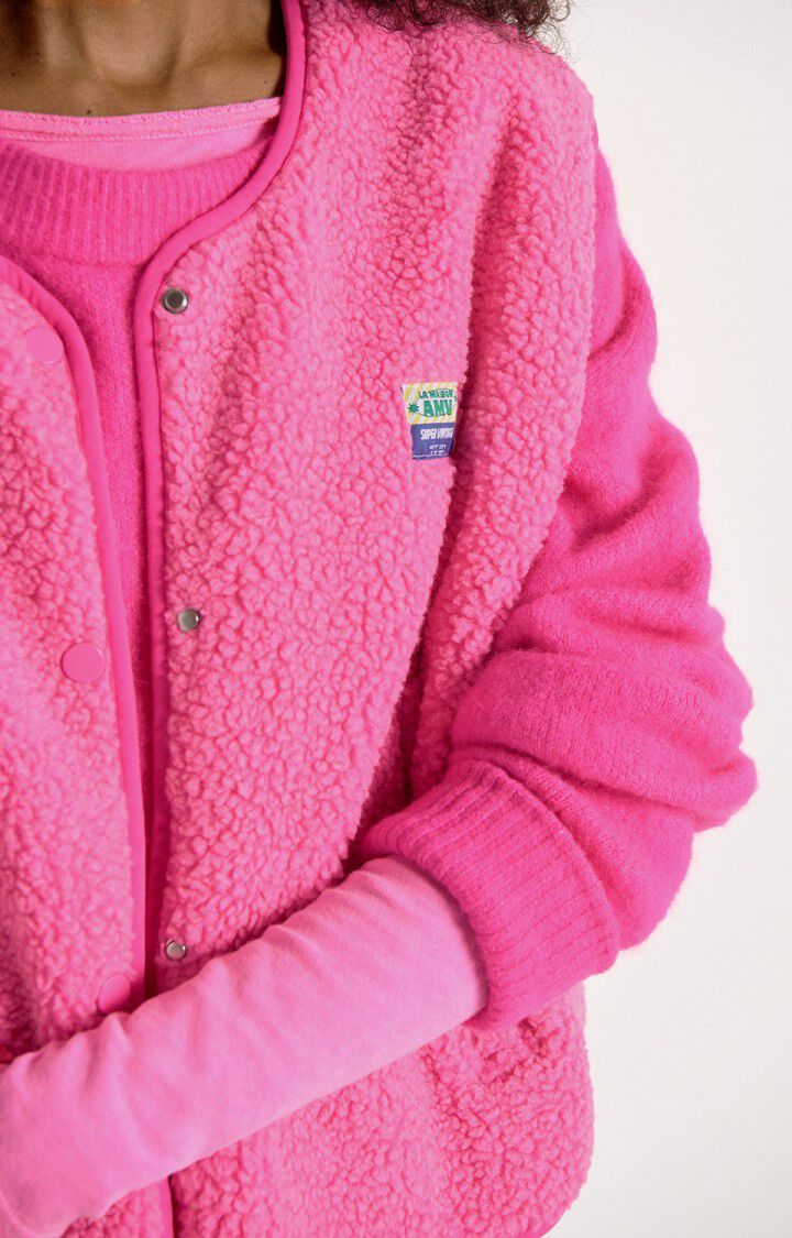 American Vintage Hoktown Vest in Pink Acid