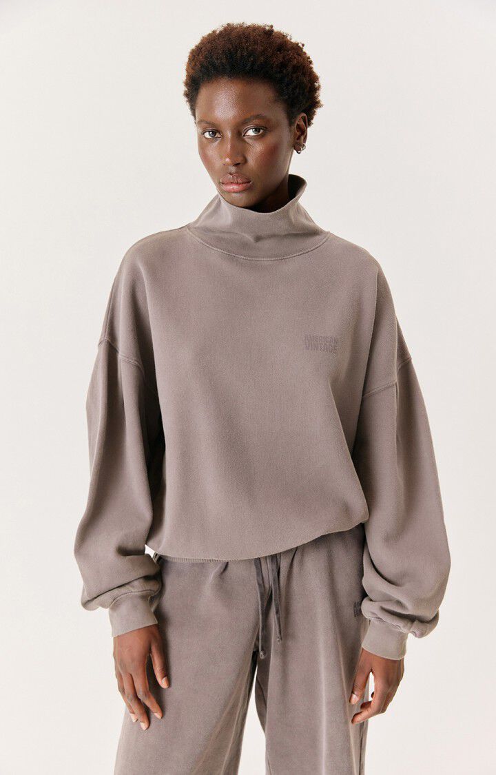 American Vintage Jitbay Sweatshirt in Cendre Vintage
