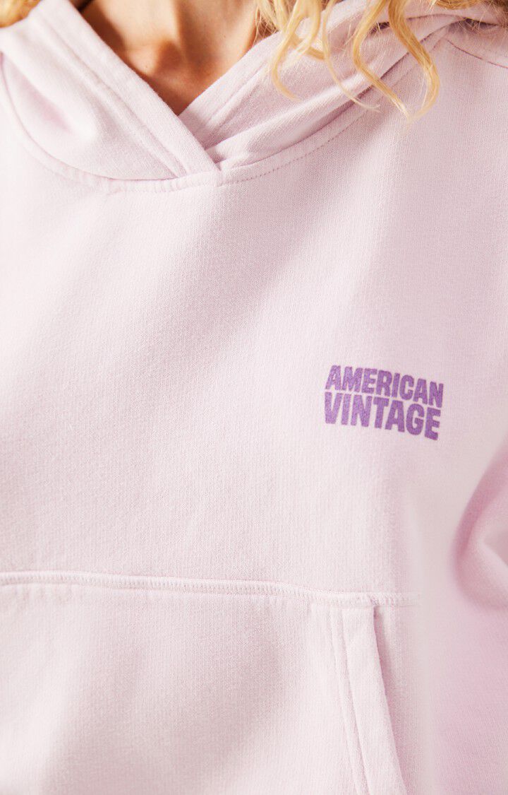 American Vintage Plizzy Hoody in Petale Vint
