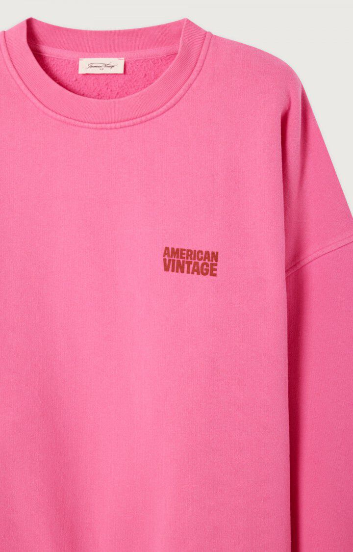 American Vintage  Plizzy Sweatshirt in Petunia