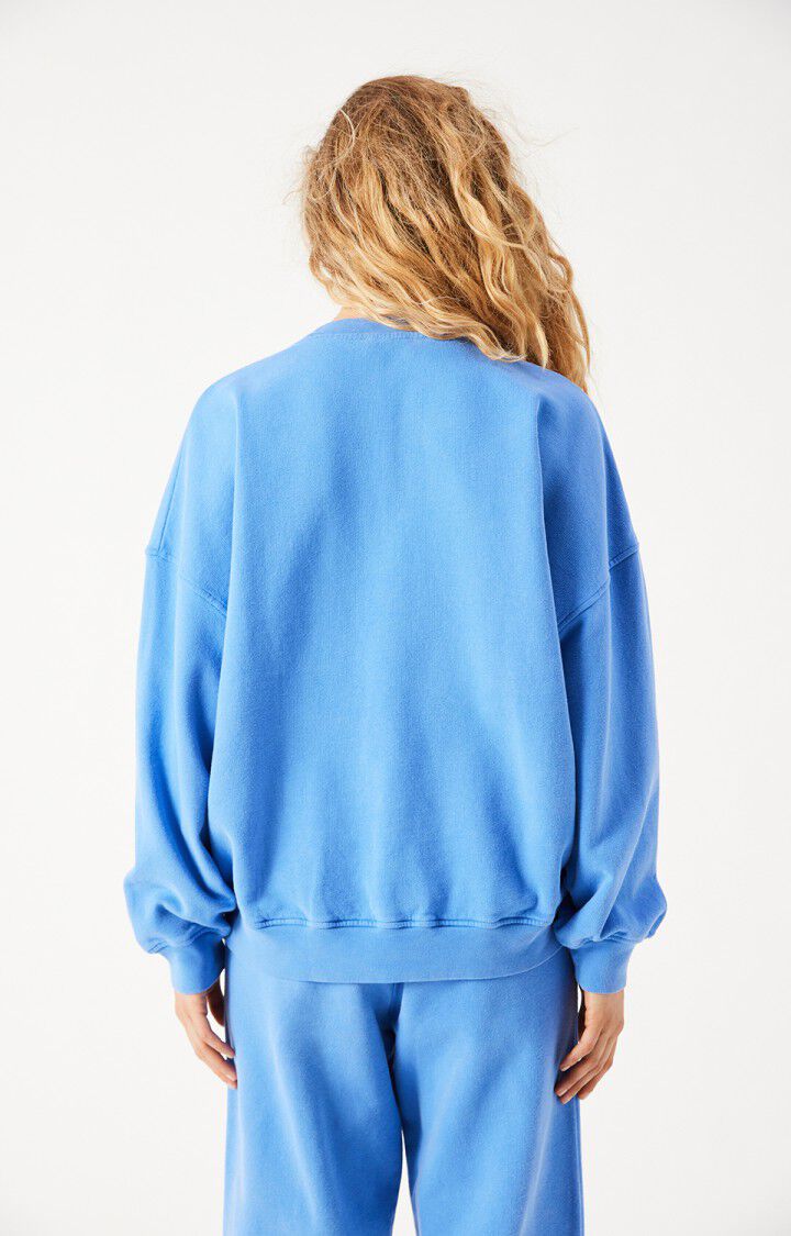 American Vintage  Plizzy Sweatshirt in Nautique Vintage Blue