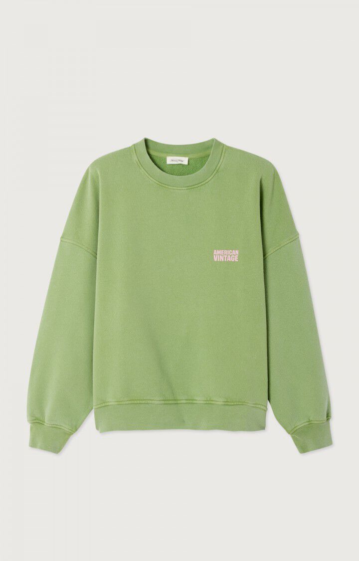 American Vintage  Plizzy Sweatshirt in Citronelle
