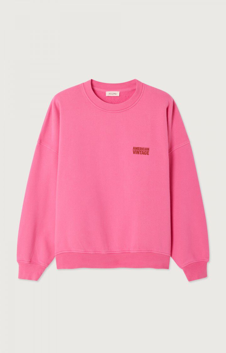 American Vintage  Plizzy Sweatshirt in Petunia