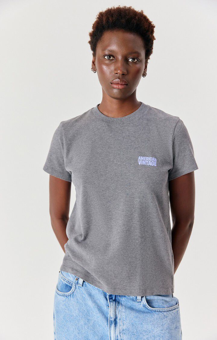 American Vintage Ykobow Teeshirt in Grey