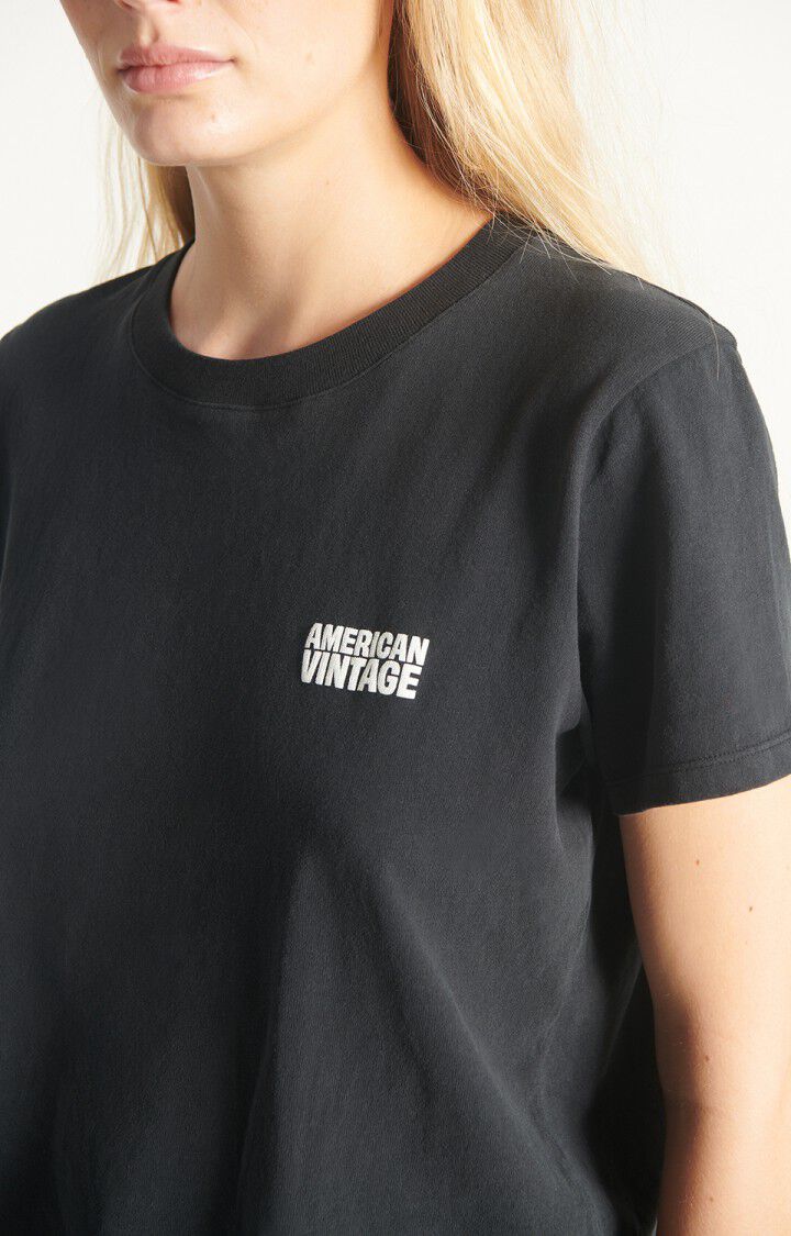 American Vintage Ykobow Teeshirt in Black