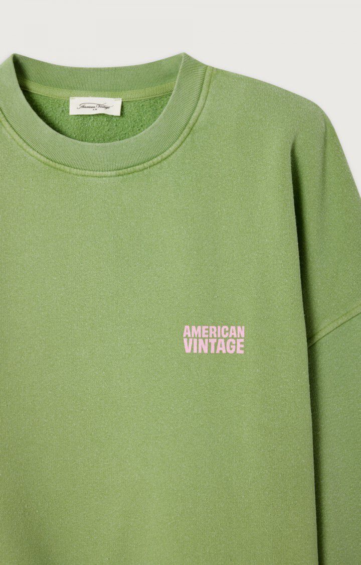 American Vintage  Plizzy Sweatshirt in Citronelle