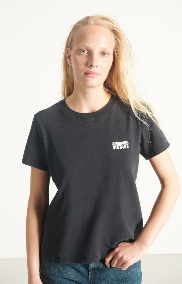 American Vintage Ykobow Teeshirt in Black