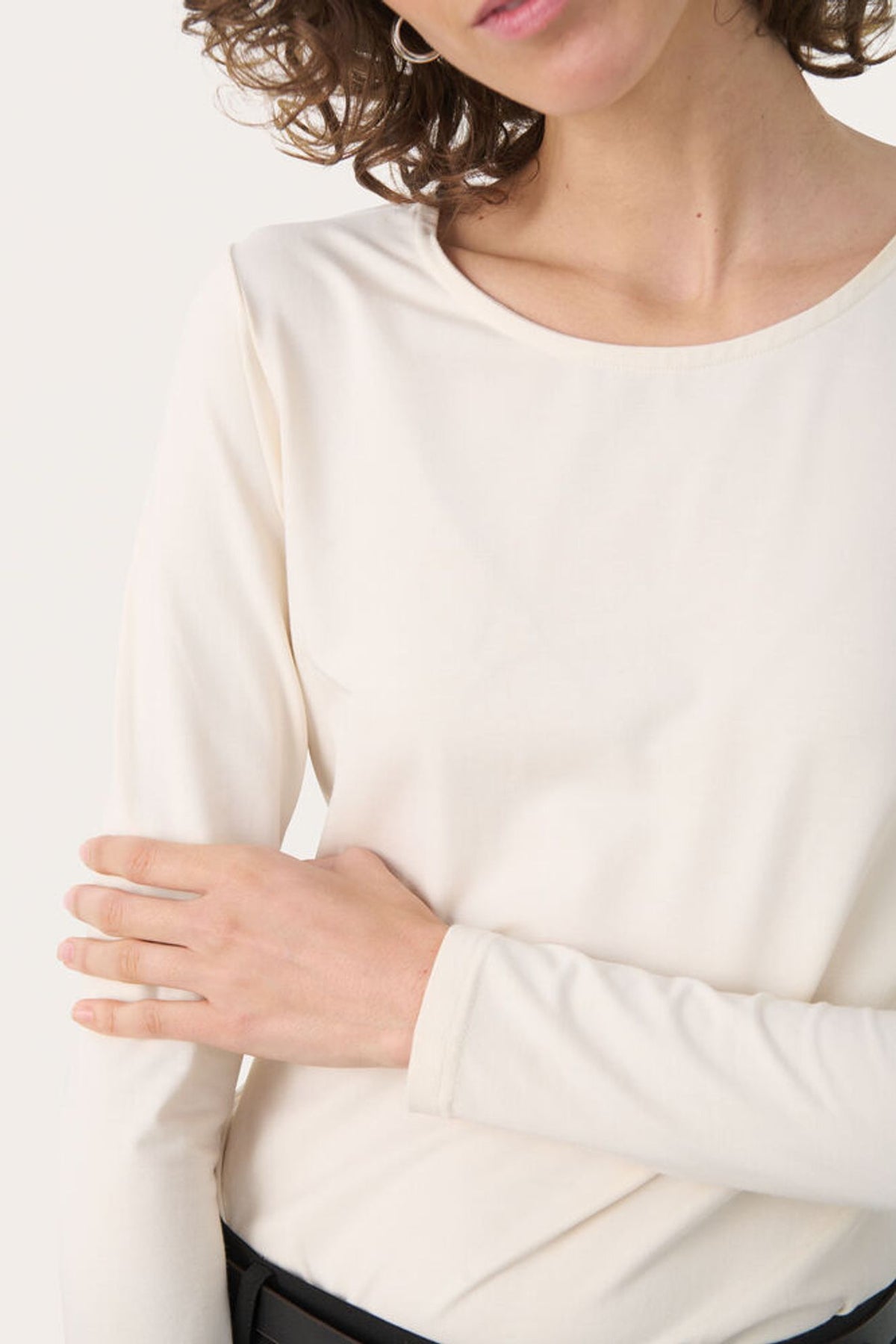 Part Two Nemajas Top in Whitecap Grey