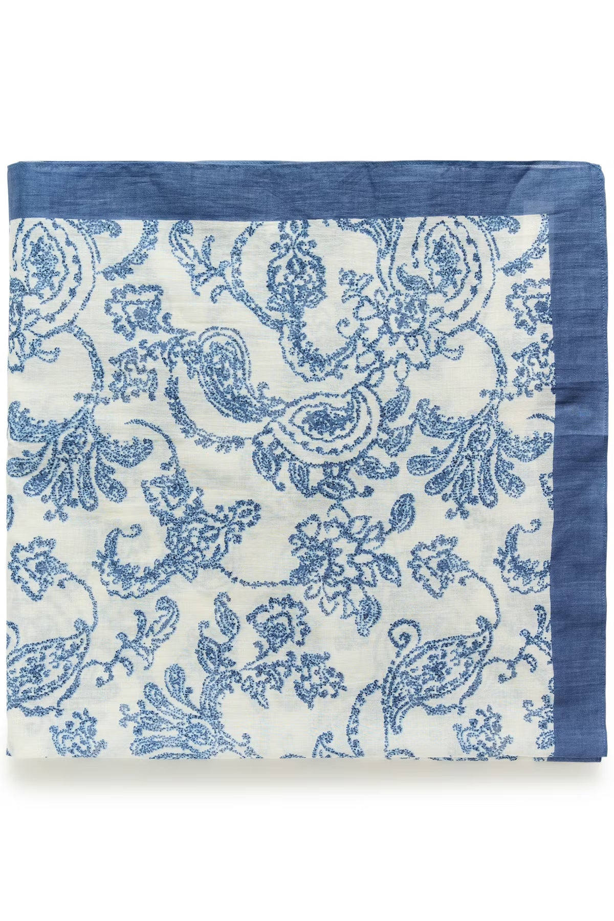 Part Two Phi Scarf in Blue Print