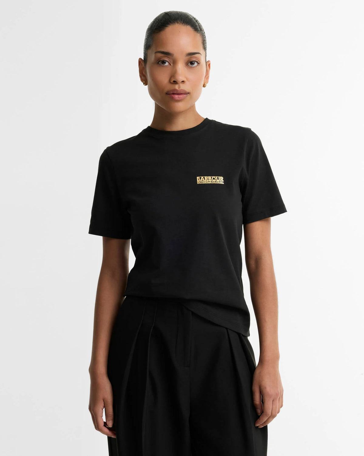 Barbour International Colletta Tee-shirt in Black