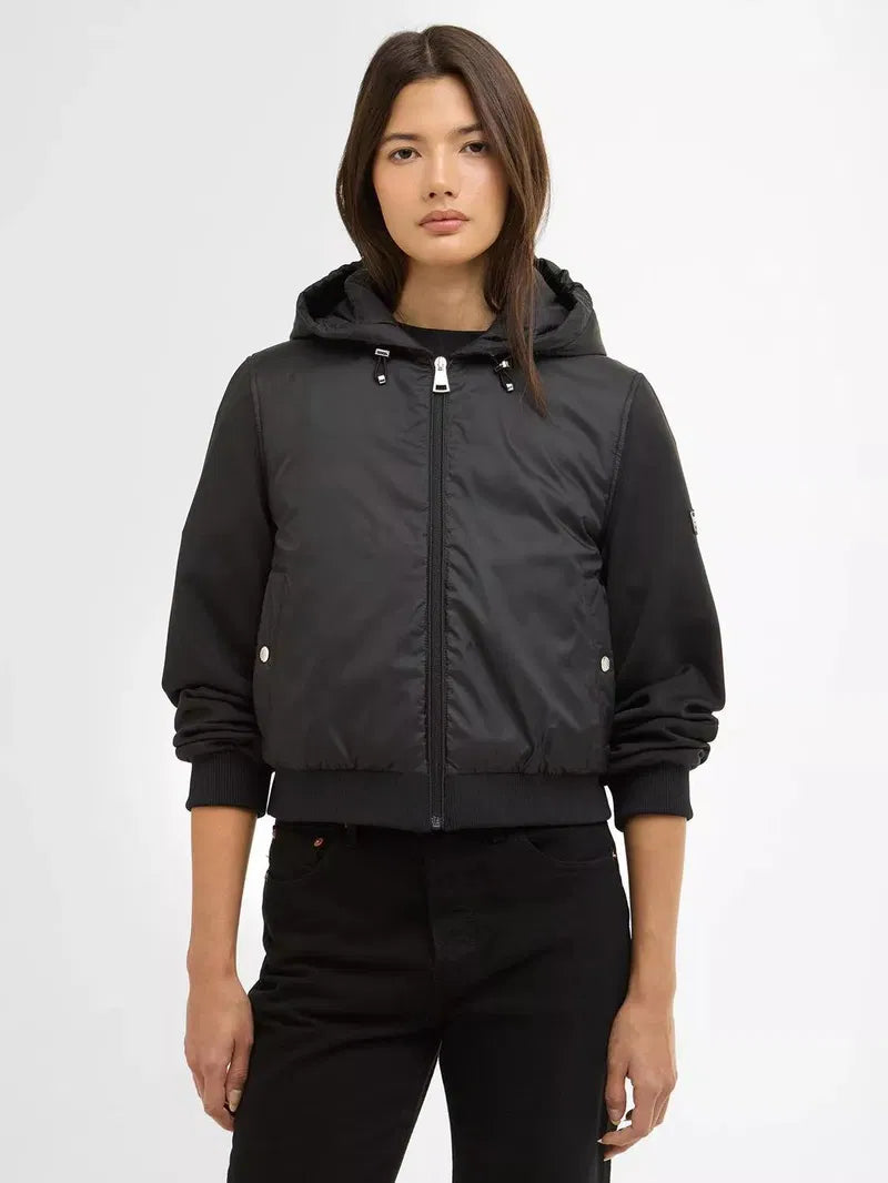 Barbour international Equinox Quilted Sweatshirt in Black