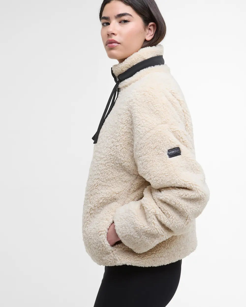 Barbour International Palma Fleece Jacket in Jasmine