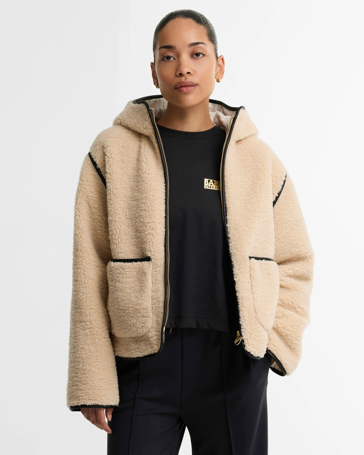Barbour International Ramona Fleece Jacket in Jasmine