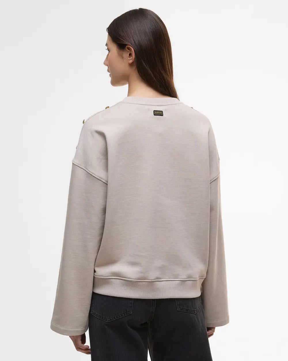 Barbour International Juliana Sweatshirt in Oat