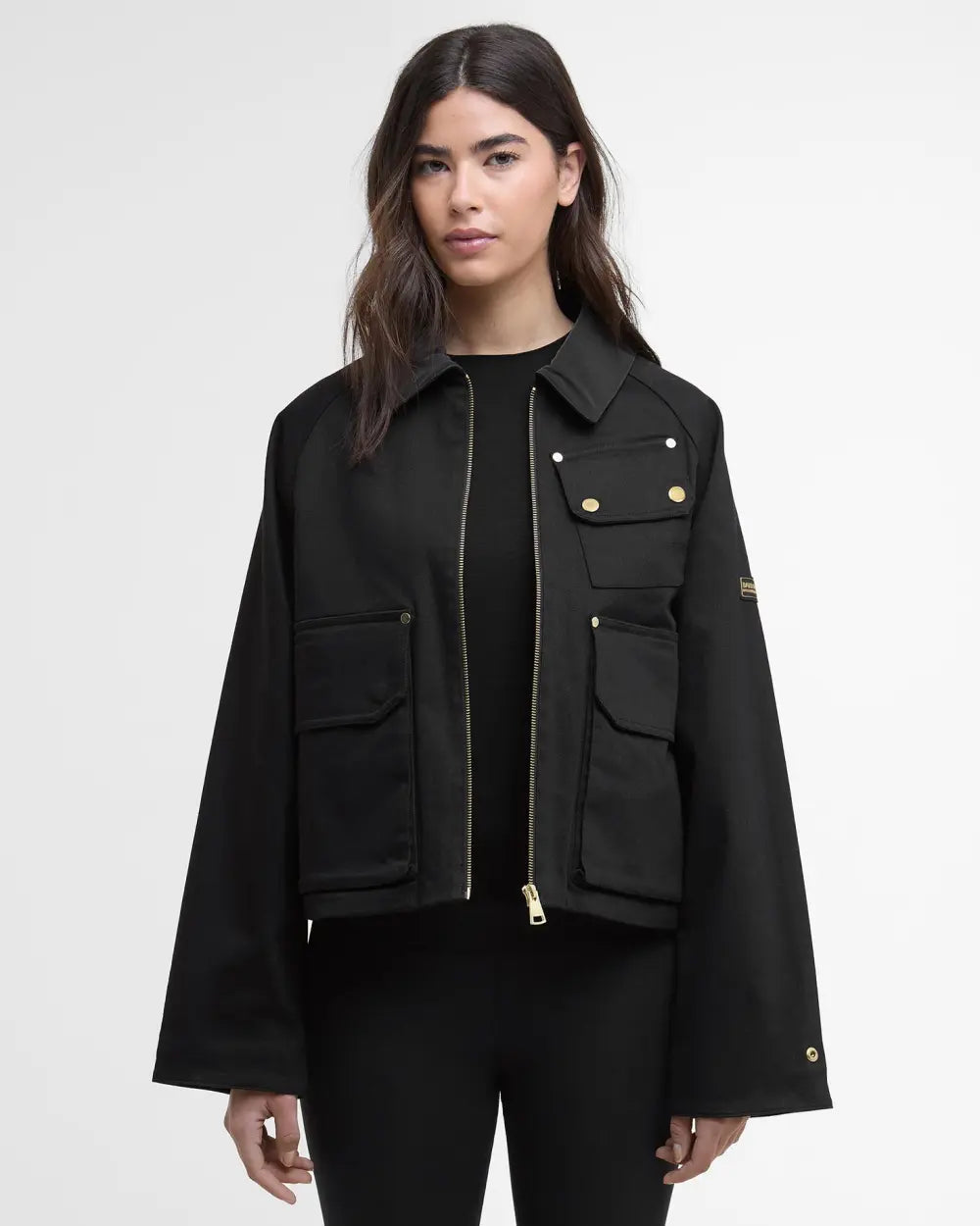 Barbour International Warlock Casual Jacket in Black