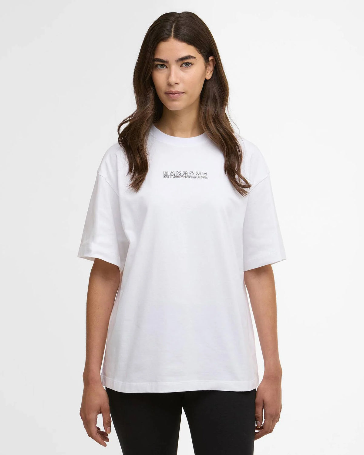 Barbour Internation Santana T-Shirt In White