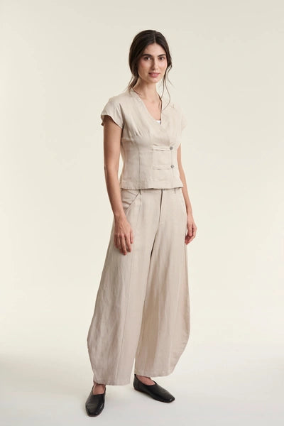 Bitte Kai Rand Top in Biscuit