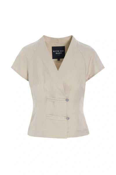Bitte Kai Rand Top in Biscuit