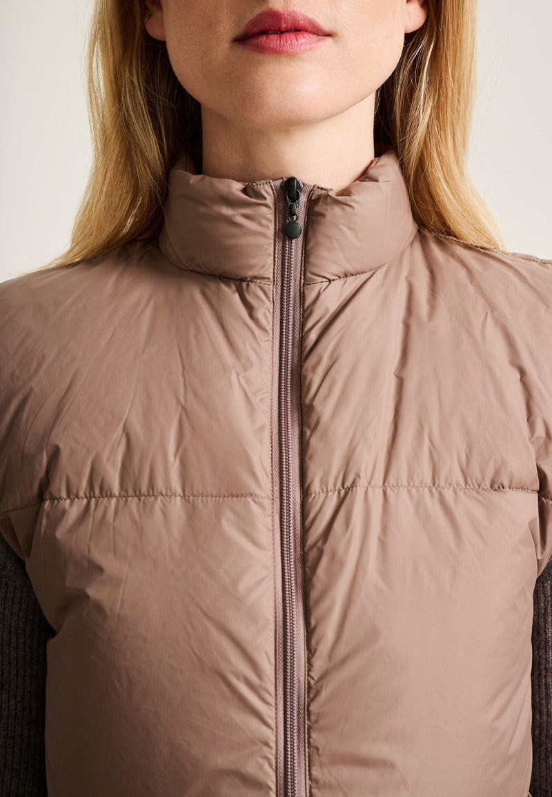 Bitte Kai Rand Feather Down Waistcoat in Deer