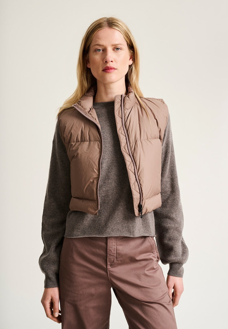 Bitte Kai Rand Feather Down Waistcoat in Deer