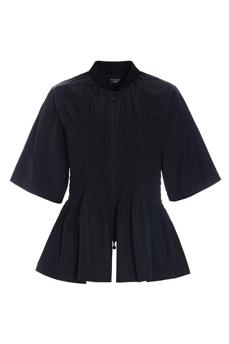 BitteKai Rand Fukkura Blouse in Black