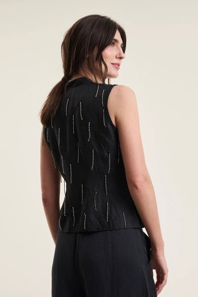 Bitte Kai Rand sleeveless Shirt with Sparkle Detail