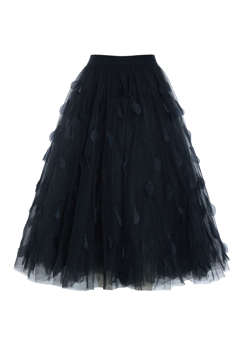 Bitte Kai Rand Feathers in the Air Skirt in Black