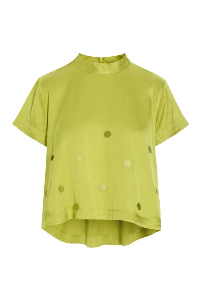 Bitte Kai Rand Top in Lime 15510
