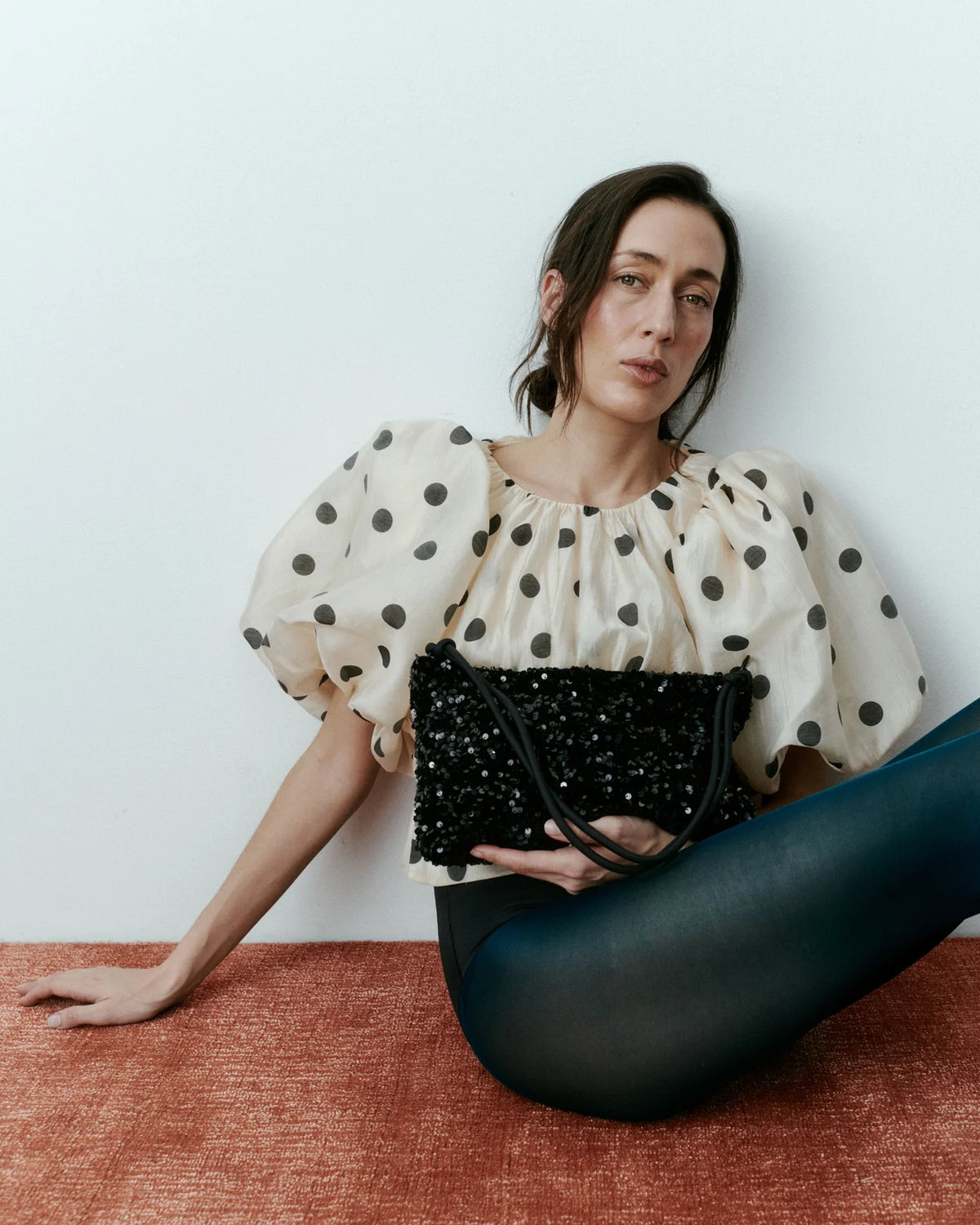 Day Et Sequin Bag in Black