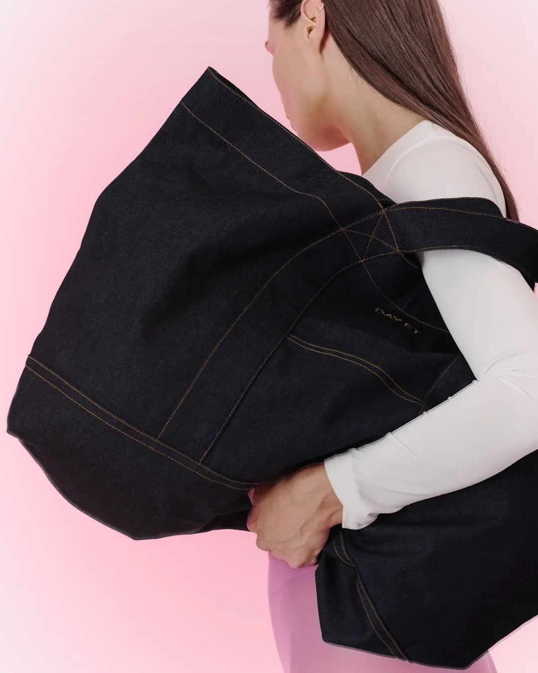 Day et Weekend Bag In Dark Denim