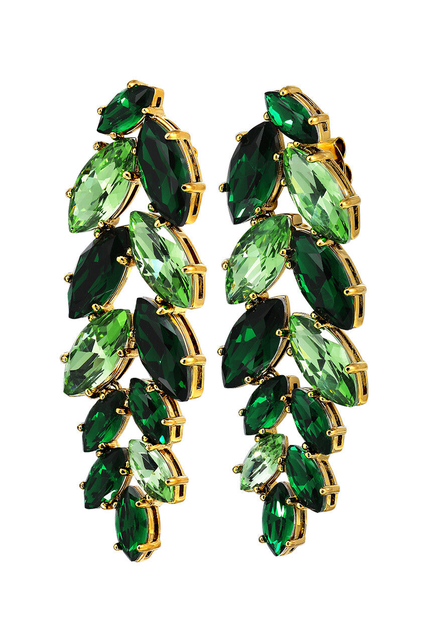 Dyrberg/Kern Banyan Earring in Green