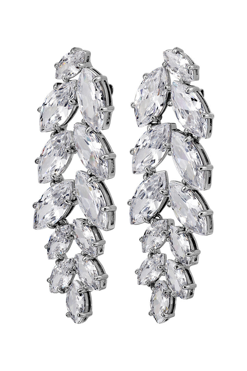 Dyrberg/Kern Banyan Earring in Crystal